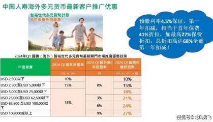 国寿(香港)-智裕世代多元货币深度解读!