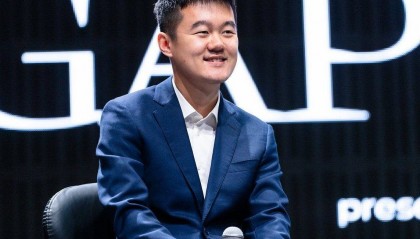 昨天憾负，今天完胜，国象世界冠军赛第12局丁立人扳平比分