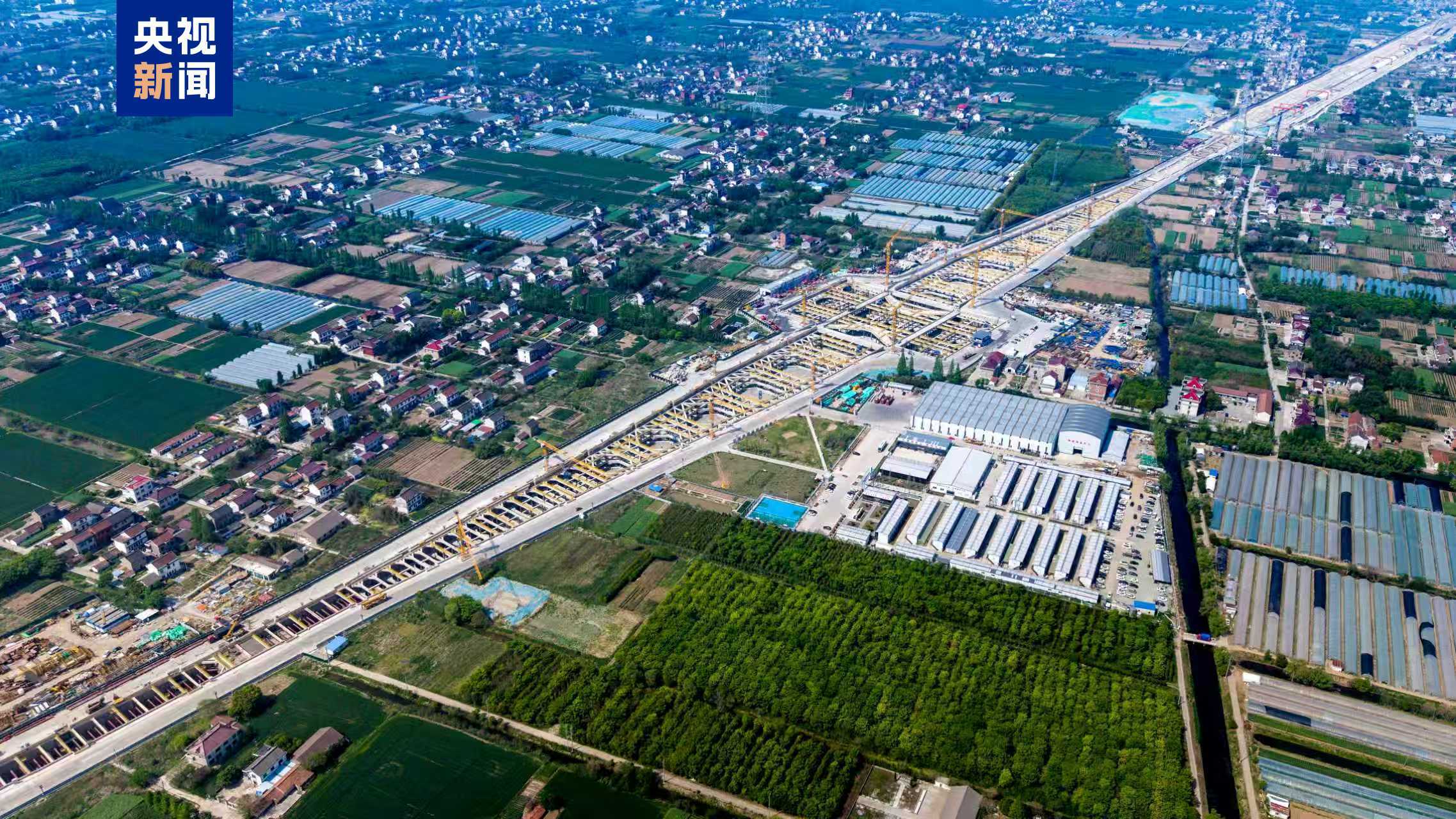 成功“封底”!上海至南京至合肥高铁最新建设进展