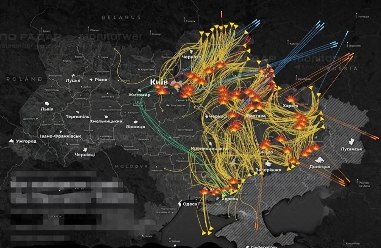 俄军发射13枚“全球禁止”导弹突袭乌克兰,核打击前最后警告,80万北约兵蓄势待发